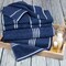 Hastings Home Hastings Home Rio 8 Piece 100 Percent Cotton Towel Set - Navy 198727KQK - alternate 1